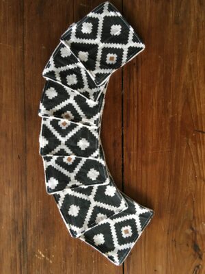 Lot de 7 lingettes nettoyantes "Incas"