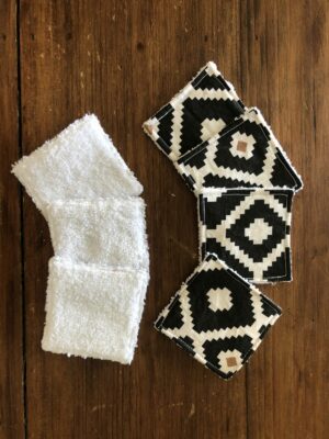 Lot de 7 mini lingettes nettoyantes "incas"