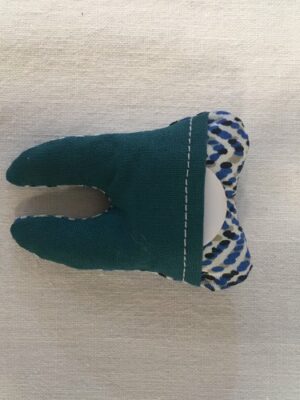 Dents pour petite souris léopard bleu