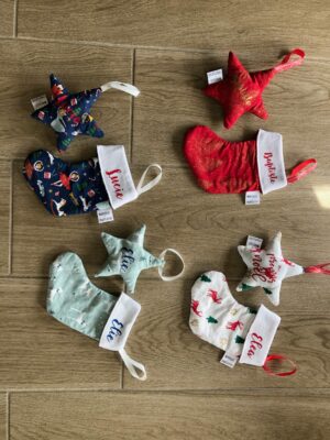 Etoile et Chaussette de noël