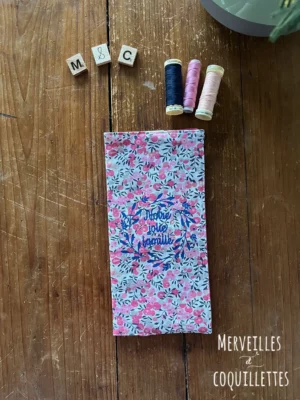 Protège Livret de famille "liberty cherry"