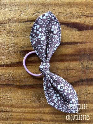 Noeud sur élastique Lila