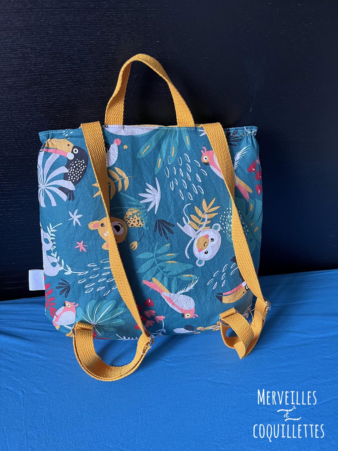 sac a dos maternelle jaune savane_merveilles et coquillettes