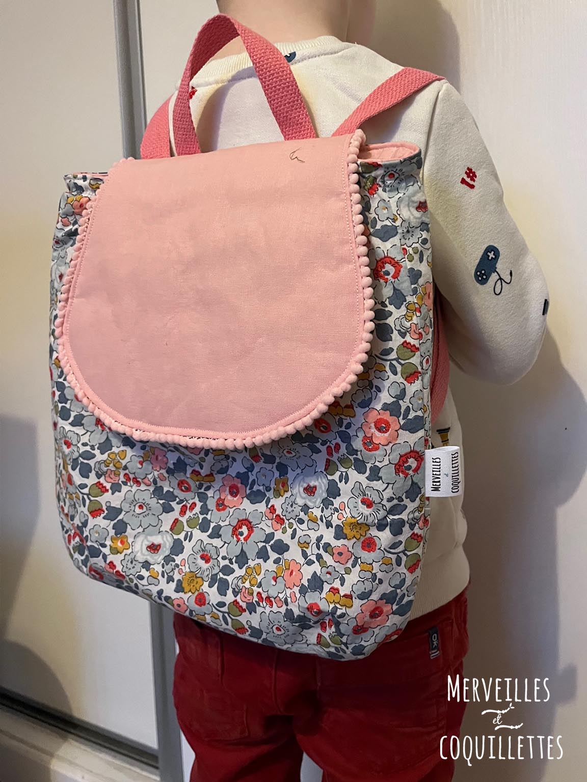 sac a dos maternelle rose fleuri 4_merveilles et coquillettes