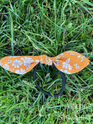 Noeud sur élastique "fall flower"