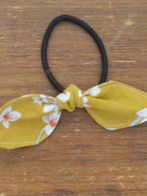 Noeud sur élastique "fleurs de cerisier"