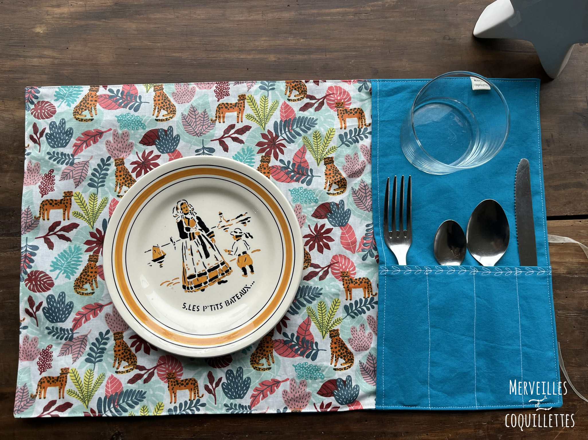 set de table leopards 1_merveilles et coquillettes