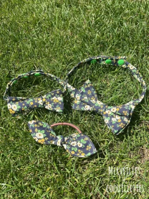 Nœuds papillon enfant ou adulte "Champêtre"