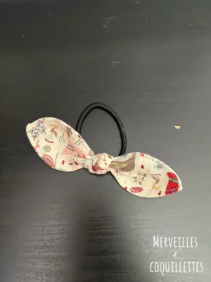 Noeud sur élastique "Animaux"