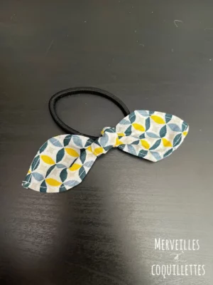 Noeud sur élastique "Géométrique"