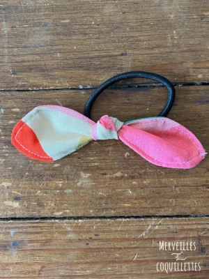 Noeud sur élastique "Multicolore"