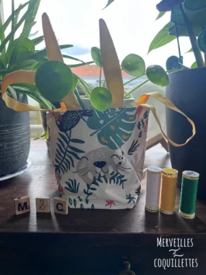 Panier de Pâques - "savane"